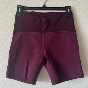Lululemon High-Waisted 6” Shorts